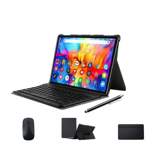 10 inch wifi tablet pc with keyboard and pen Android 13 tablet hd touch screen pad drawing tablet Cloud Core