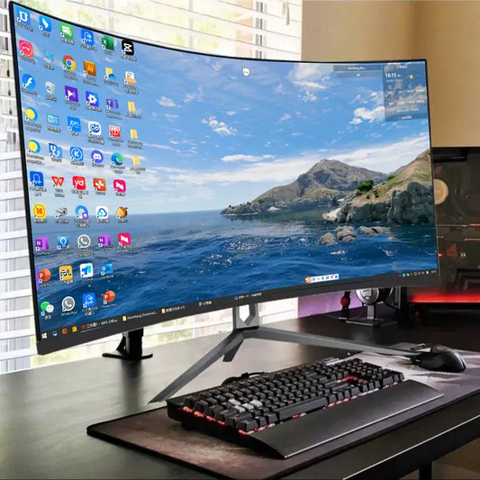 165hz Desktop Computer Curved Resolution Widescreen Rgb Wide Usb Gaming Gaming Monitors Inch Computer Inch 27 Cloud Core