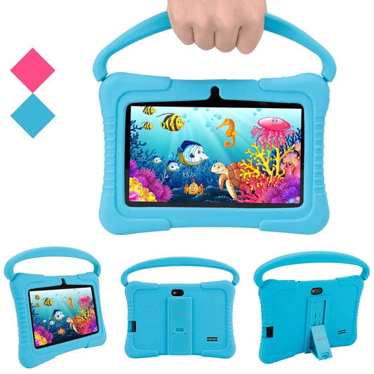 7 inch Kids Tablet 2GB 32GB Children Pre-Installed Educational APP Android 10 Tablet Pc for Boys Girls Cloud Core