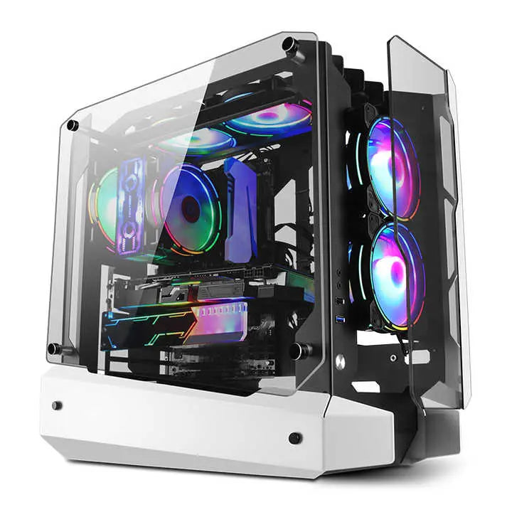 New design computer casing cabinet Gaming cabinet pc tower case with fan Cloud Core