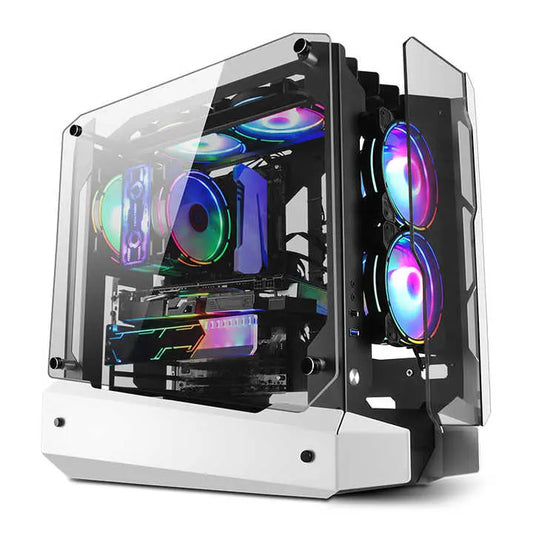 New design computer casing cabinet Gaming cabinet pc tower case with fan Cloud Core