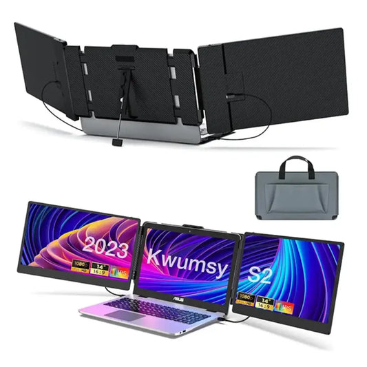 Boost Your Productivity with a Portable Dual & Triple Screen Laptop Monitor Cloud Core