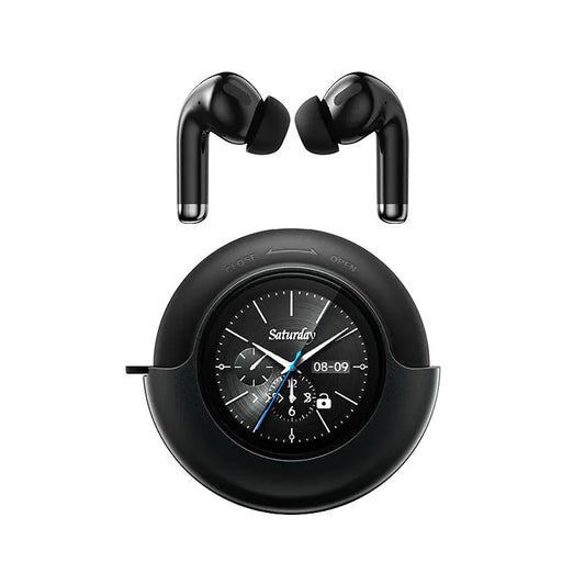 BT07 Tws Lcd Touch Screen Noise Reduction 3D Surround Bass in Ear Wireless BlT Earphones Cloud Core