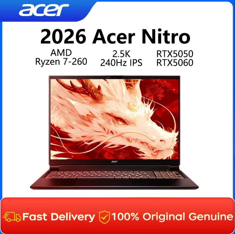 Acer Nitro Gaming Laptop – 16" 2026