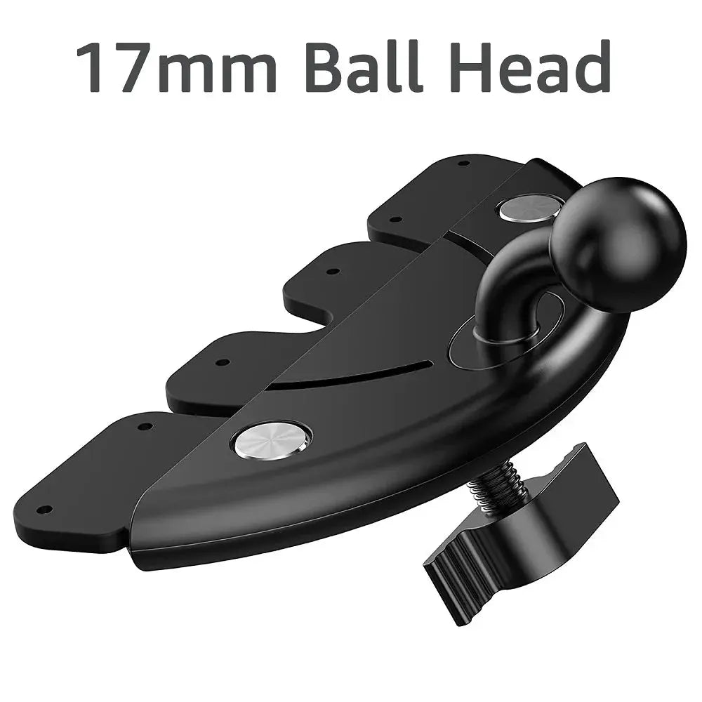 Car CD Slot Mobile Phone Holder Accessories 17mm Ball Head Base for Car CD Slot Mount for iPhone Samsung Xiaomi GPS Brackets Cloud Core