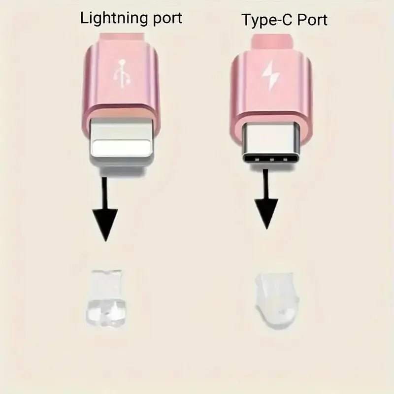 Cute Little Bear Phone Dust Plug Pendant for iPhone Samsung Xiaomi Type-C/iOS phone Interface Cell Dust Plug Accessories Cloud Core