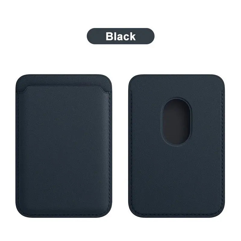 Luxury Magnetic Leather Wallet Case for iPhone 17/16/15/14/13/12 pro Max - Card Holder Phone Bag Cover Accessory Cloud Core