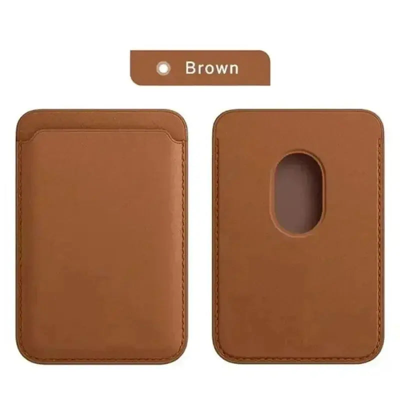 Luxury Magnetic Leather Wallet Case for iPhone 17/16/15/14/13/12 pro Max - Card Holder Phone Bag Cover Accessory Cloud Core