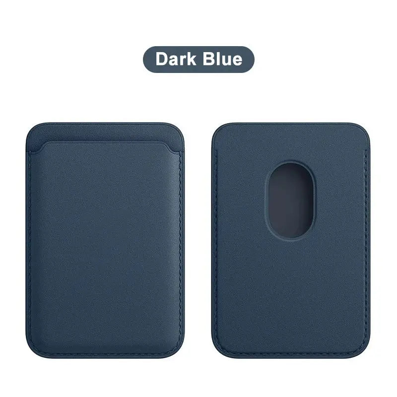 Luxury Magnetic Leather Wallet Case for iPhone 17/16/15/14/13/12 pro Max - Card Holder Phone Bag Cover Accessory Cloud Core