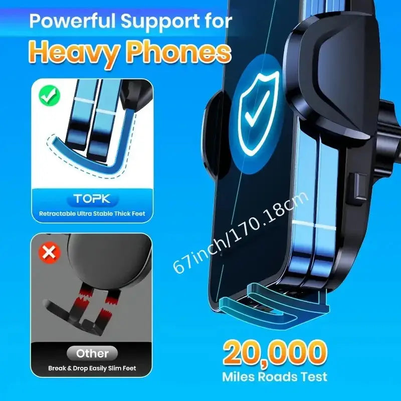 New Car Phone Holder Universal Car Foldable Rotatable GPS Phone Stand Air Vent Mounts Auto Interior Accessories Car Bracket Cloud Core