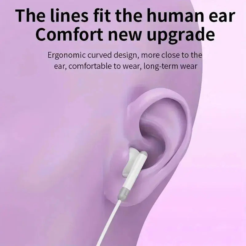 Original Wired Earphones For iPhone 17 16 15 Pro Max In-Ear Earbuds 14 13 12 Headphones For Samsung Xiaomi Headsets Accessories Cloud Core