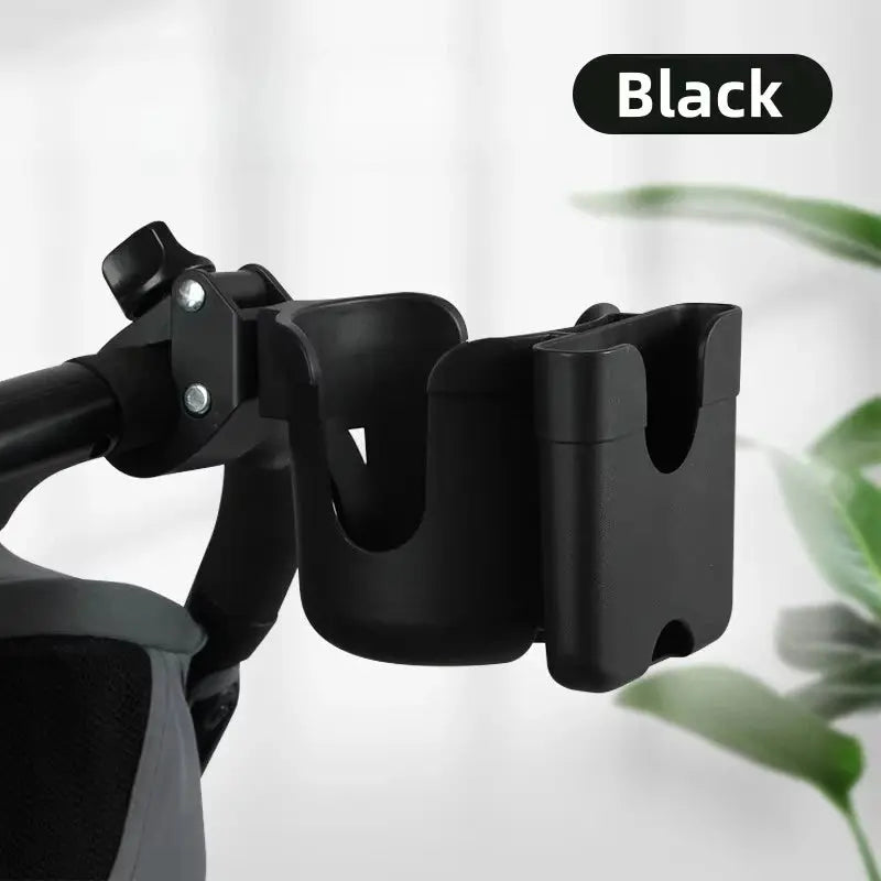 Pram Cup Holders Children's Stroller Bottle Holders Pram Bottle Holders Anti-Slip Design Pram Accessories Mobile Phone Holders Cloud Core