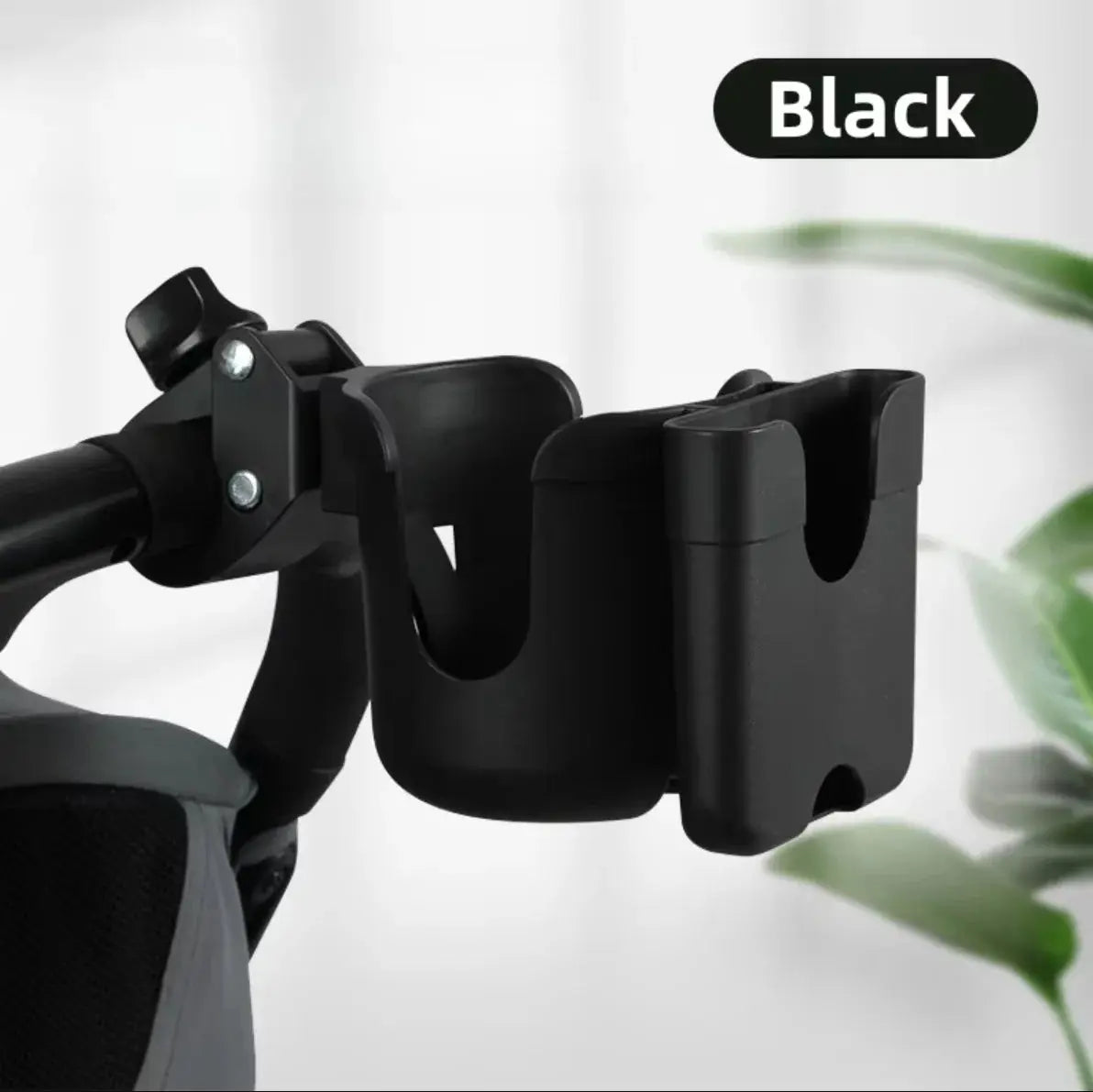 Pram Cup Holders Children's Stroller Bottle Holders Pram Bottle Holders Anti-Slip Design Pram Accessories Mobile Phone Holders Cloud Core