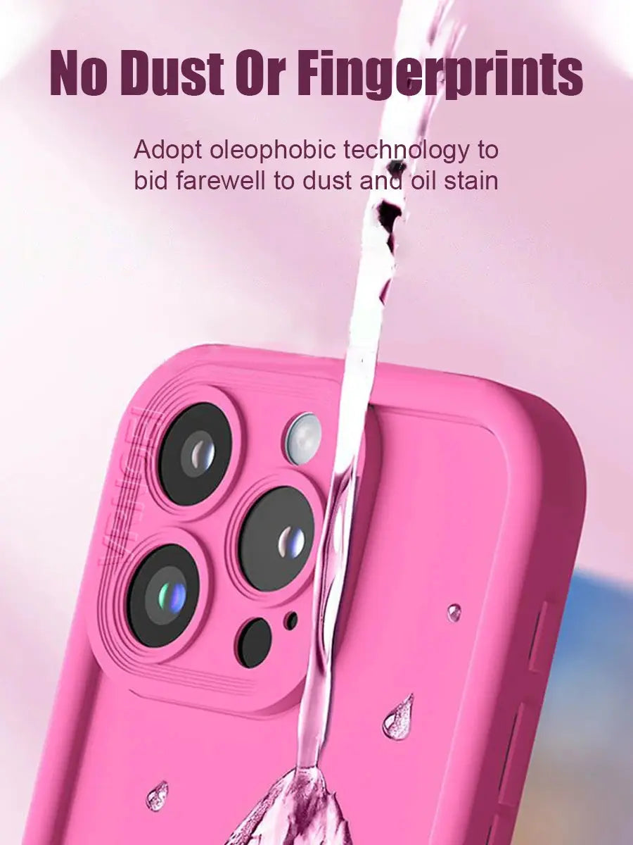 Thickened Shockproof Case for iPhone 17 16 15 14 13 12 11 Pro Max Pure Colour Cover for iPhone 17 Air 14 15 16 Plus Accessories Cloud Core