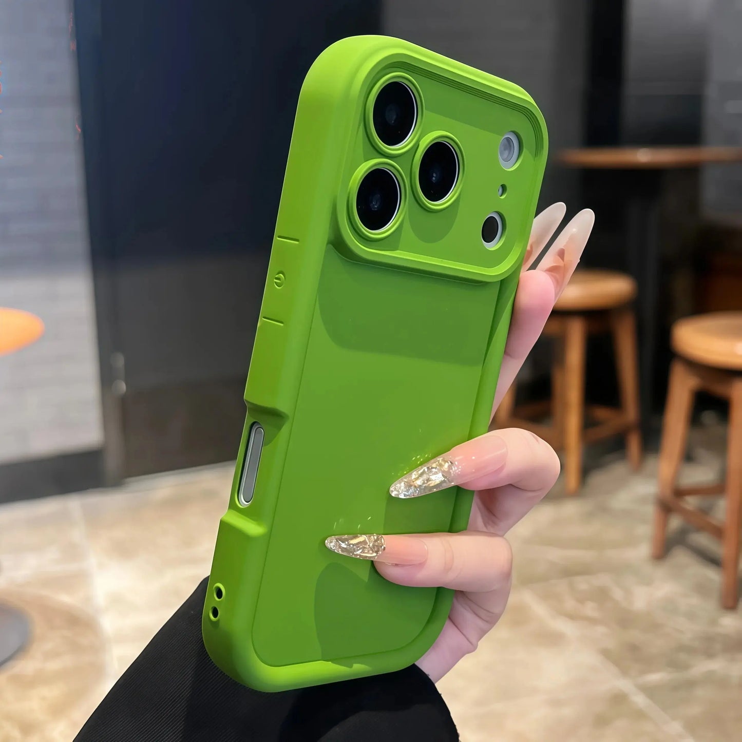 Thickened Shockproof Case for iPhone 17 16 15 14 13 12 11 Pro Max Pure Colour Cover for iPhone 17 Air 14 15 16 Plus Accessories Cloud Core