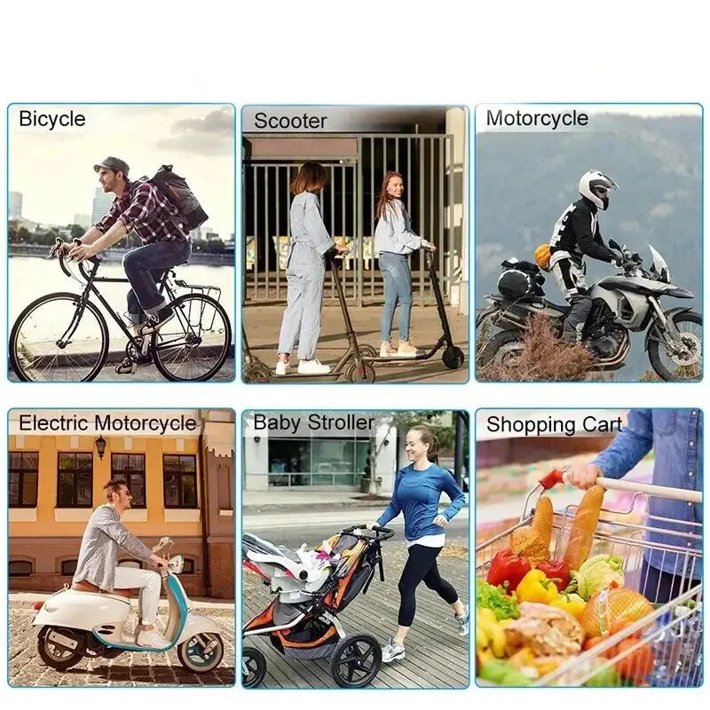 Universal 360° Rotatable Bicycle Phone Holder Non-slip Adjustable Motorcycle MTB Phone Stand Bike Riding Accessory Cloud Core